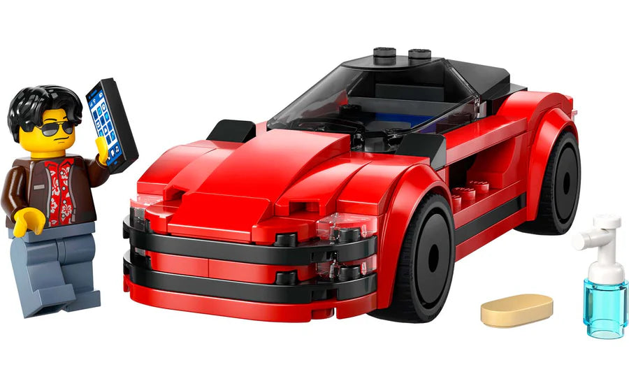 LEGO City Red Sports Car