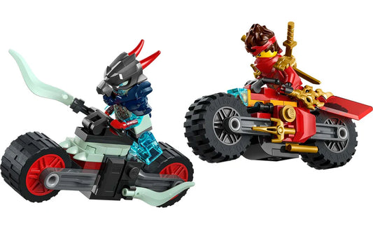 LEGO NINJAGO Kai's Motorcycle Speed Race