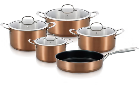 Krause and Wellmann Copper Cookwear Set