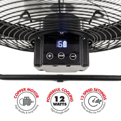 Bennett Read 30CM Rechargeable Fan