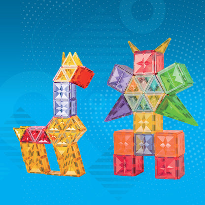 Zippi Magnetic Kinetic Tiles - 20 Pcs